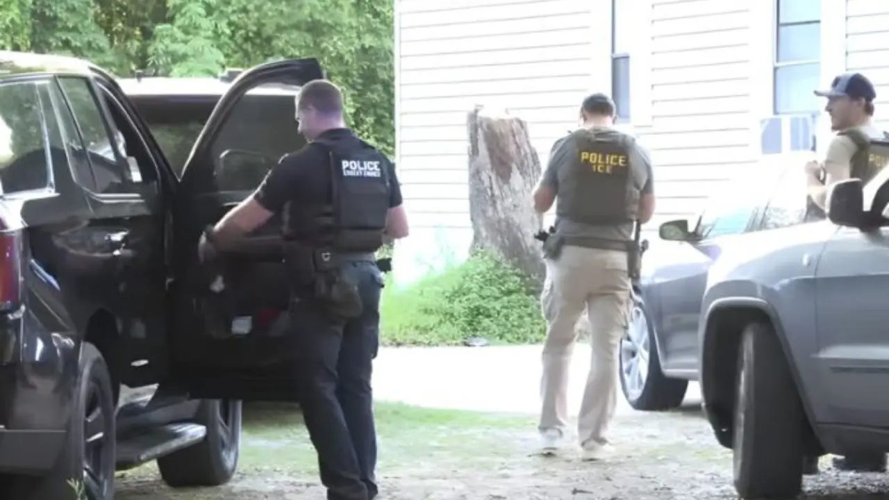 Imagen de ICE arresta a dos hondureños tras persecución vehicular en Louisiana