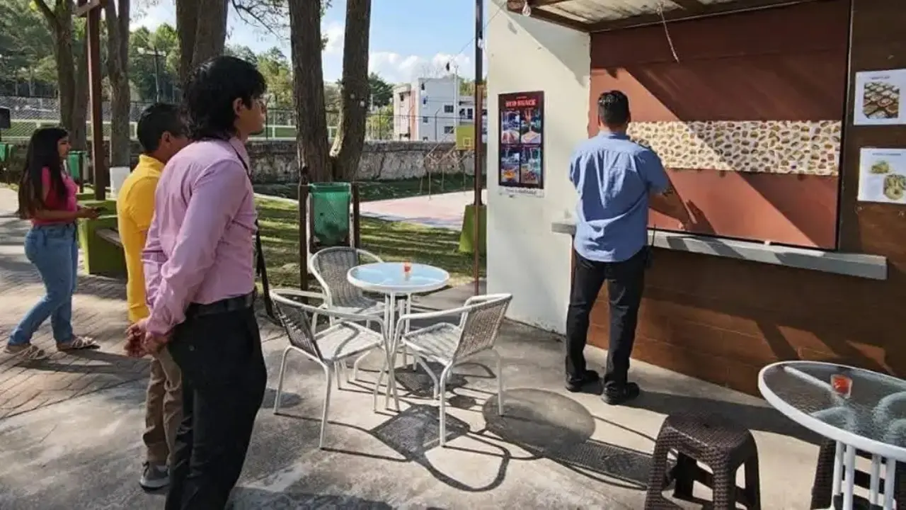 Imagen de Joven vandaliza centro histórico de Santa Rosa; se compromete a reparar los daños