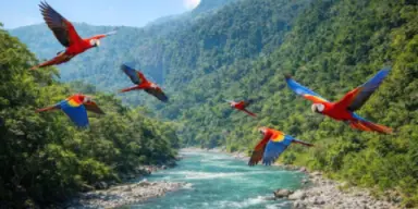 Imagen de La Ceiba busca recuperar su selva con regreso de guacamayas