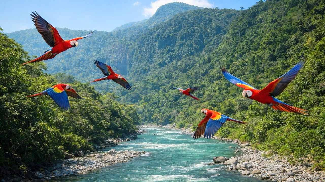 Imagen de La Ceiba busca recuperar su selva con regreso de guacamayas