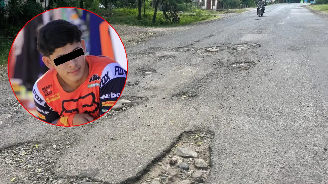 Imagen de Menor muere por 'esquivar un bache' en carretera a Choluteca