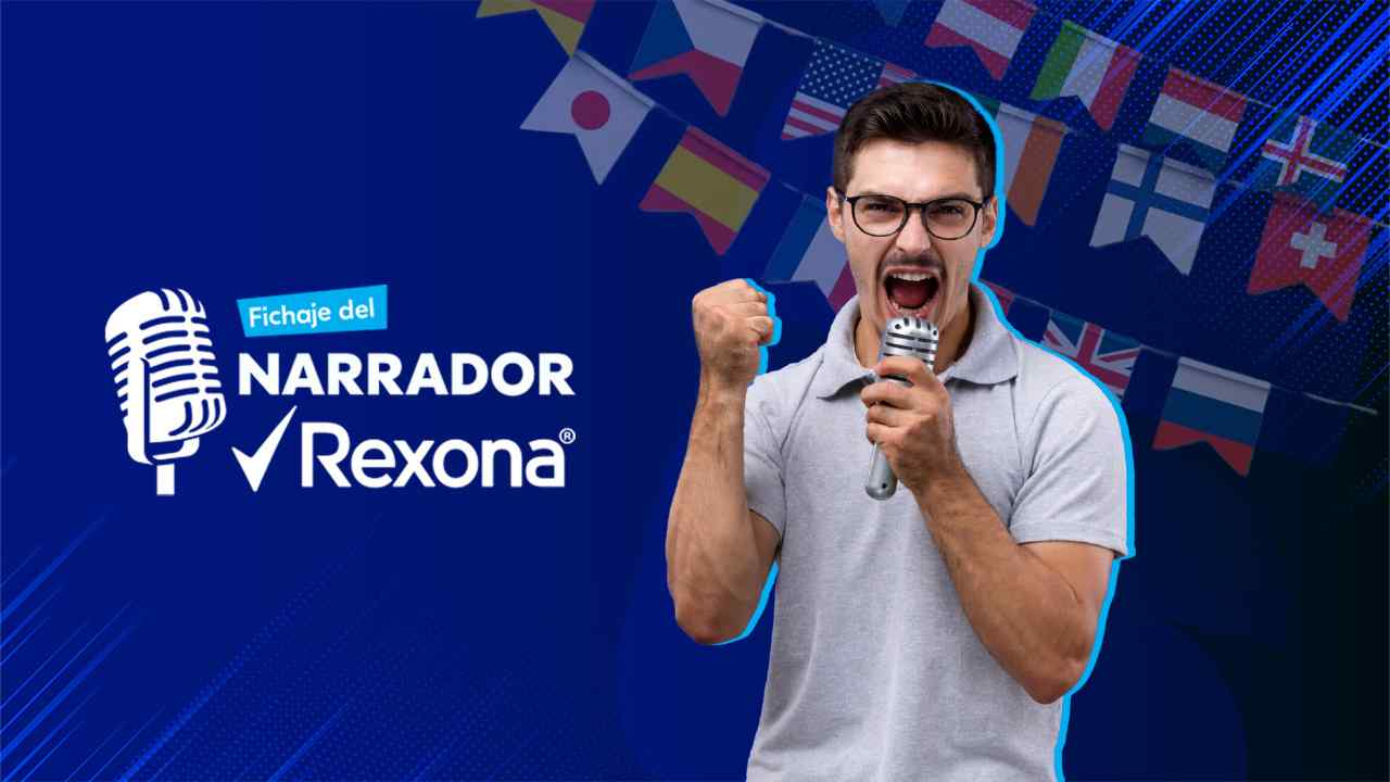 Fichaje del Narrador Rexona: narra el Mundial United 2026 Imagen de Fichaje del Narrador Rexona: narra el Mundial United 2026