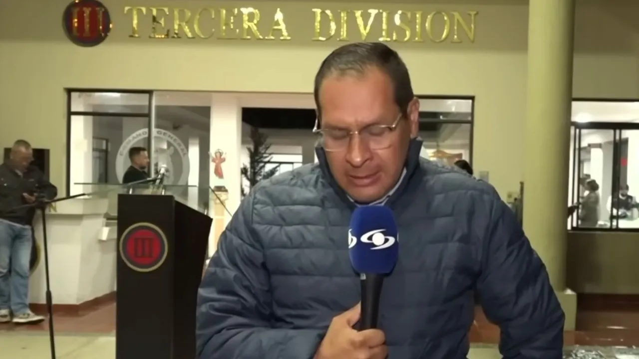 Imagen de Periodista se quiebra al narrar atentado: 'Es difícil contar lo que pasa'