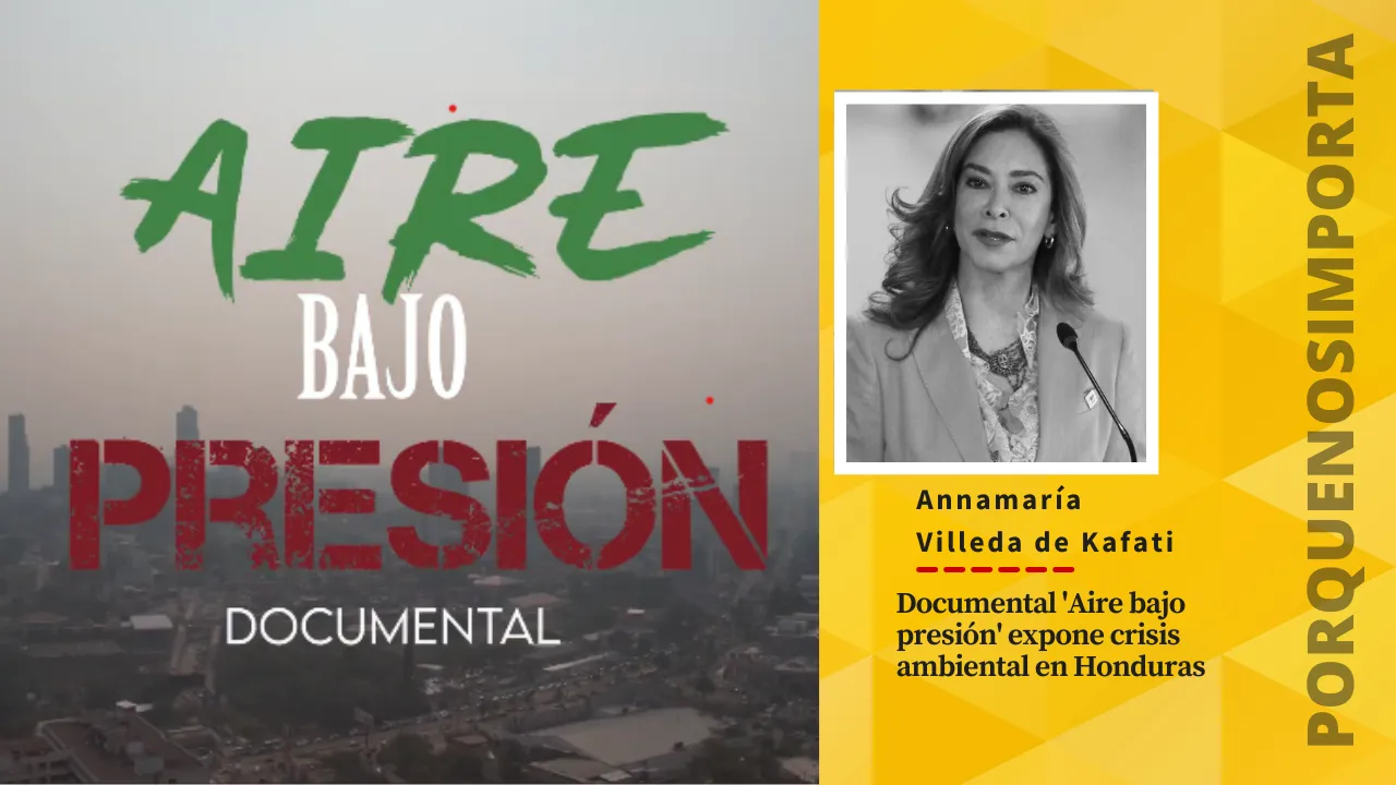 Imagen de Documental 'Aire bajo presión' expone crisis ambiental en Honduras