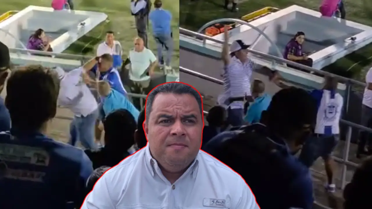 Imagen de VIDEO: Javier Cruz, presidente del Victoria, pelea con aficionado tras derrota