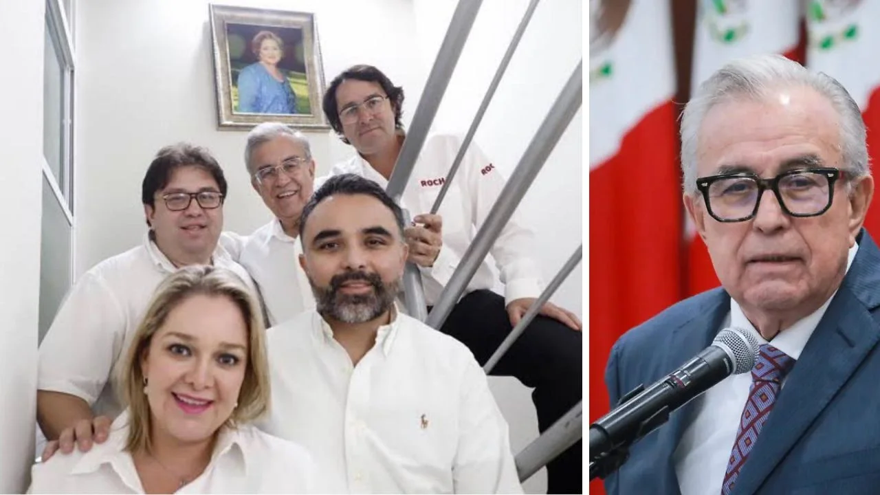 Imagen de Rocha Moya esposa e hijos: ¿Qué se sabe de la familia del gobernador?