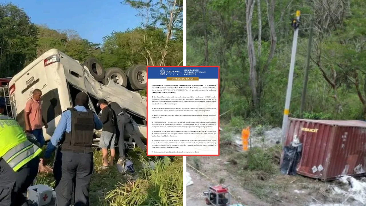 ¡Peligro controlado! Serna neutraliza cianuro en Quimistán