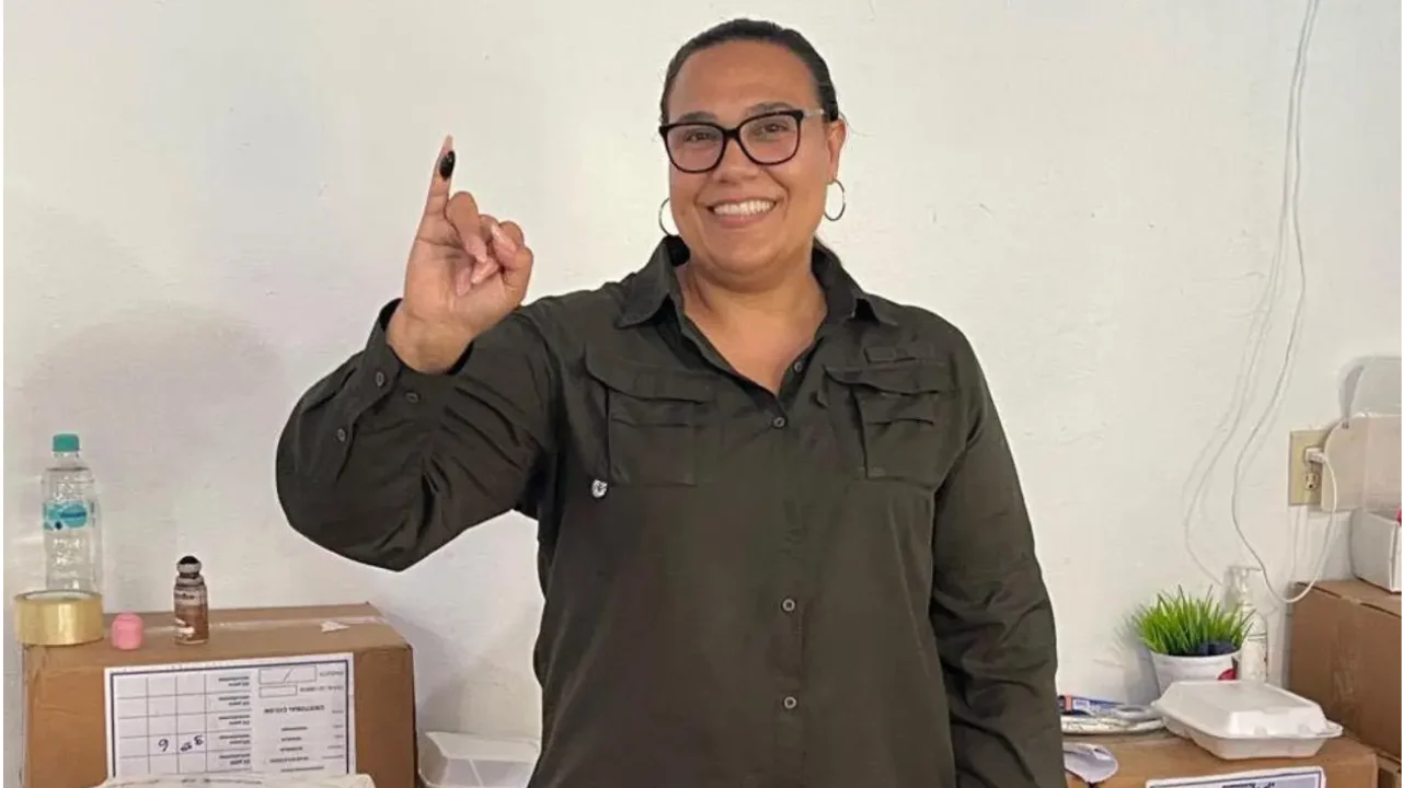 Imagen de Sheray Borden sería la virtual ganadora de las elecciones en Guanaja