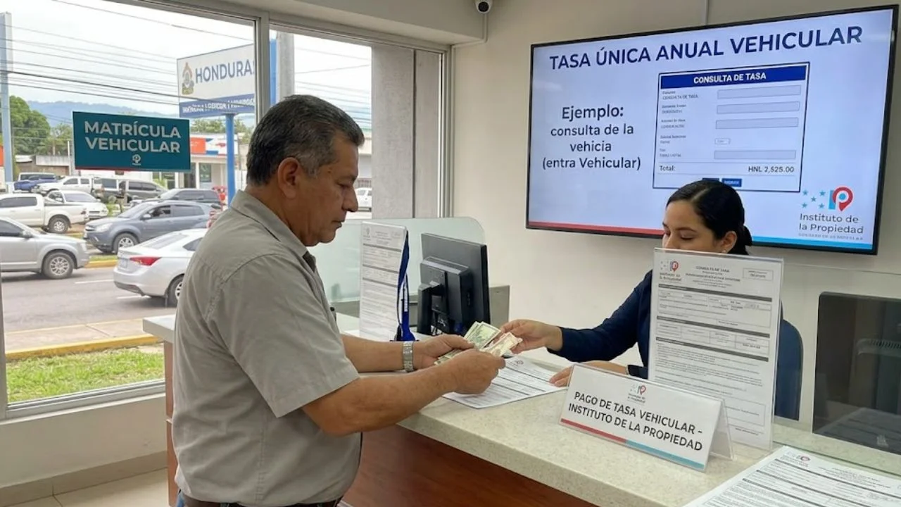 Tasa vehicular en Honduras 2026: cómo y cuándo pagar por número de placa Imagen de Tasa vehicular en Honduras 2026: cómo y cuándo pagar por número de placa