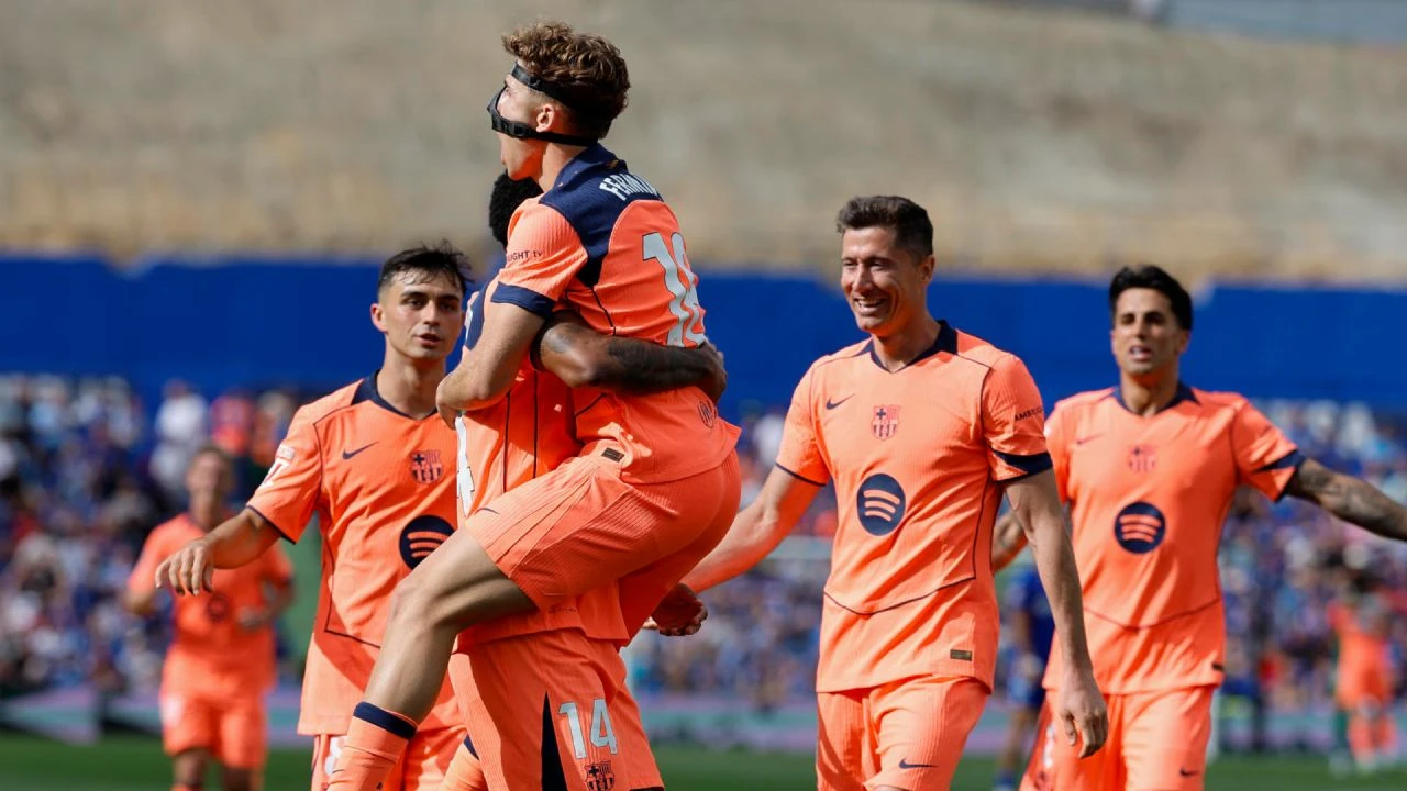 Imagen de Barcelona da un paso firme hacia el título tras ganar 2-0 en Getafe