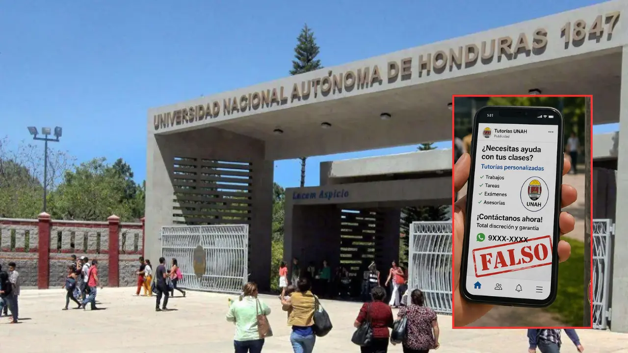 Imagen de ¡Cuidado estudiantes! UNAH alerta de estafas: así operan dentro y fuera del campus