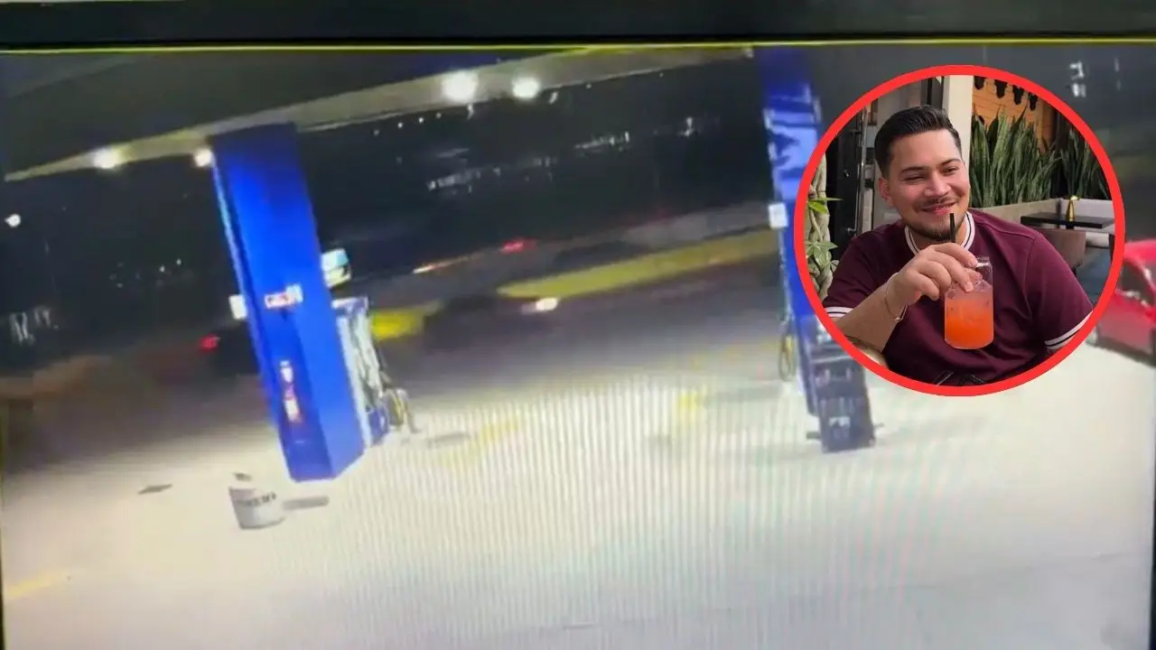 Imagen de Video: cámaras captan el momento del impacto del vehículo donde se conducía Hernán Martínez