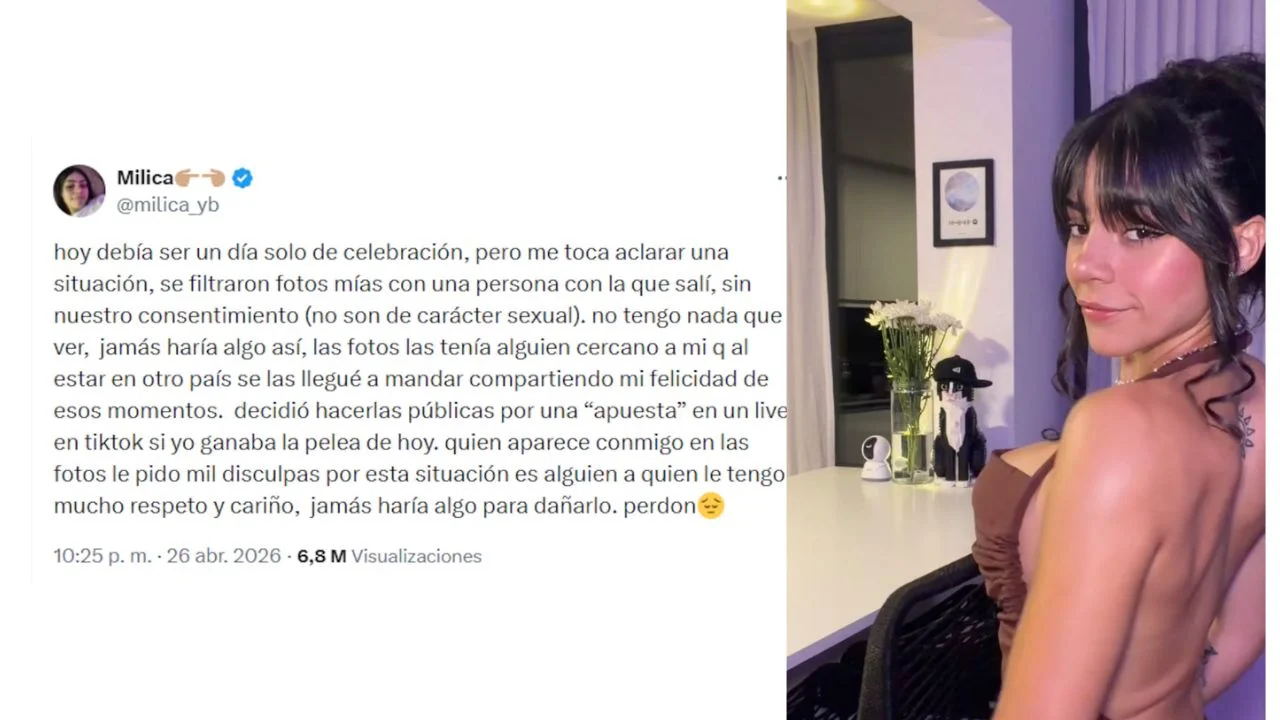 reacción de Milica por video filtrado de Westcol 