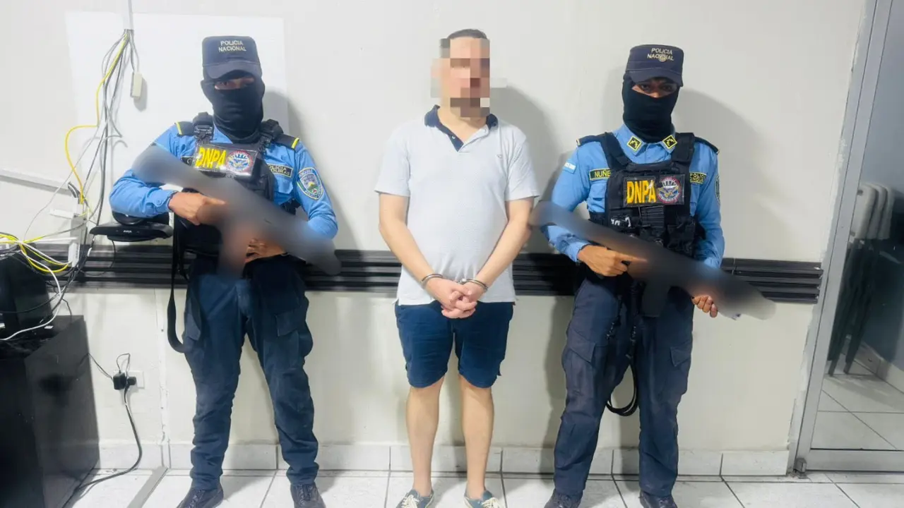 Fotografía publicada por la Policía Nacional de Valle de Sula en sus redes sociales.