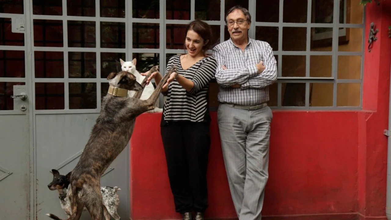 Saula Benavente y su esposo Luis Brandoni.