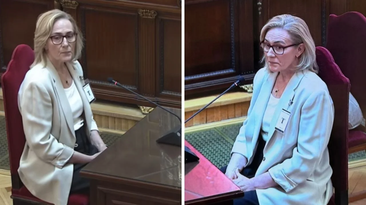 Collage de fotos de Ana María Aranda secretaria de Ábalos 