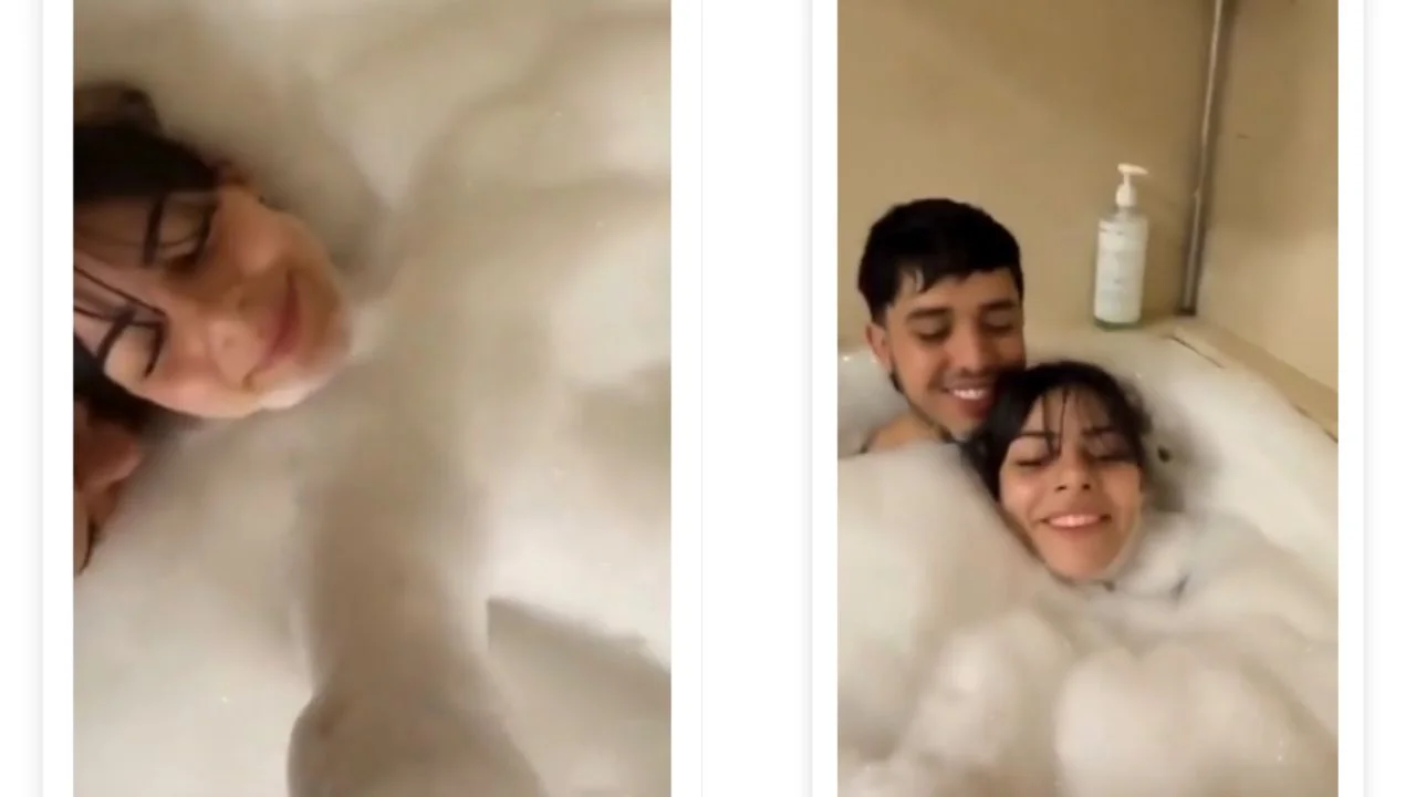 Fotos filtradas de Milica y Westcol en un Jacuzzi 