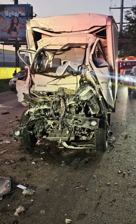 accidente vial Villanueva, Cortés