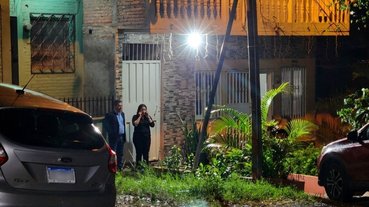 vivienda donde fue encontrada muerta la maestra en Calpules