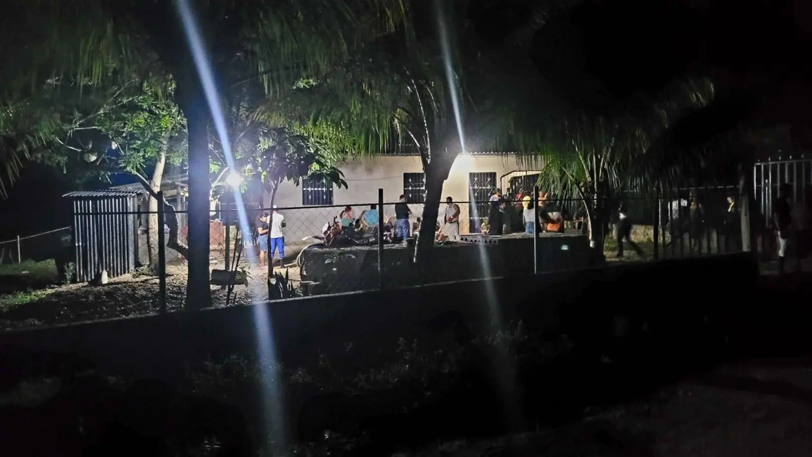 Vivienda donde la menor fue apuñalada por su pareja sentimental en Catacamas, Olancho