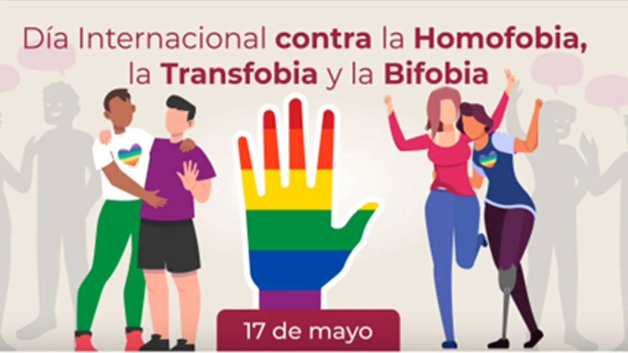 Imagen ilustrativa al Día Internacional contra la Homofobia, Transfobia y Bifobia, que se recuerda cada 17 de mayo.