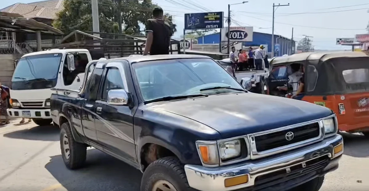 Lugar donde se registró el accidente vial.