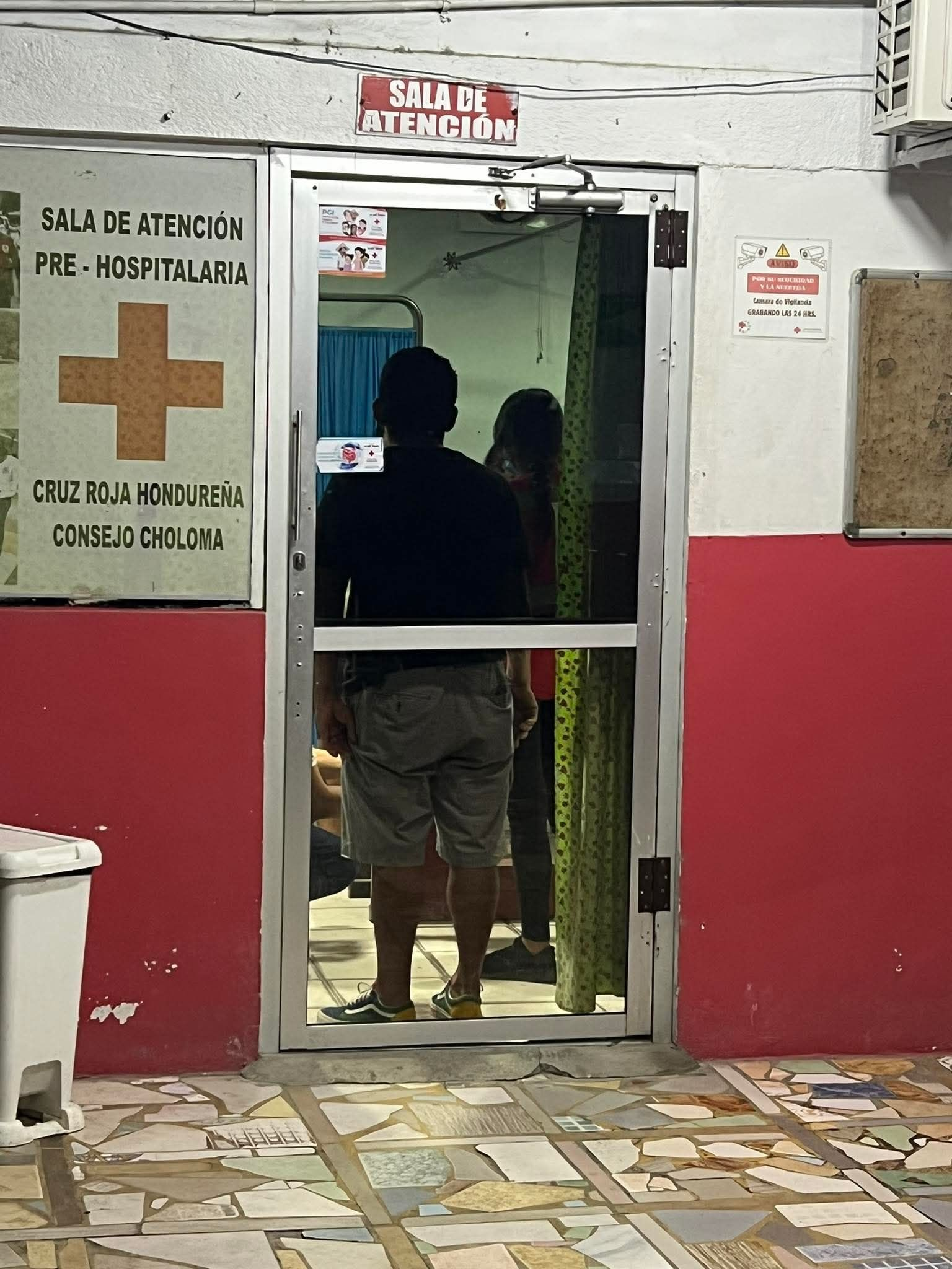 tiroteo reina infantil Choloma foto de un hospital