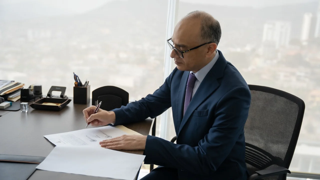 Melvin Redondo, de la Oficina Presidencial de Comercio Exterior, logística global