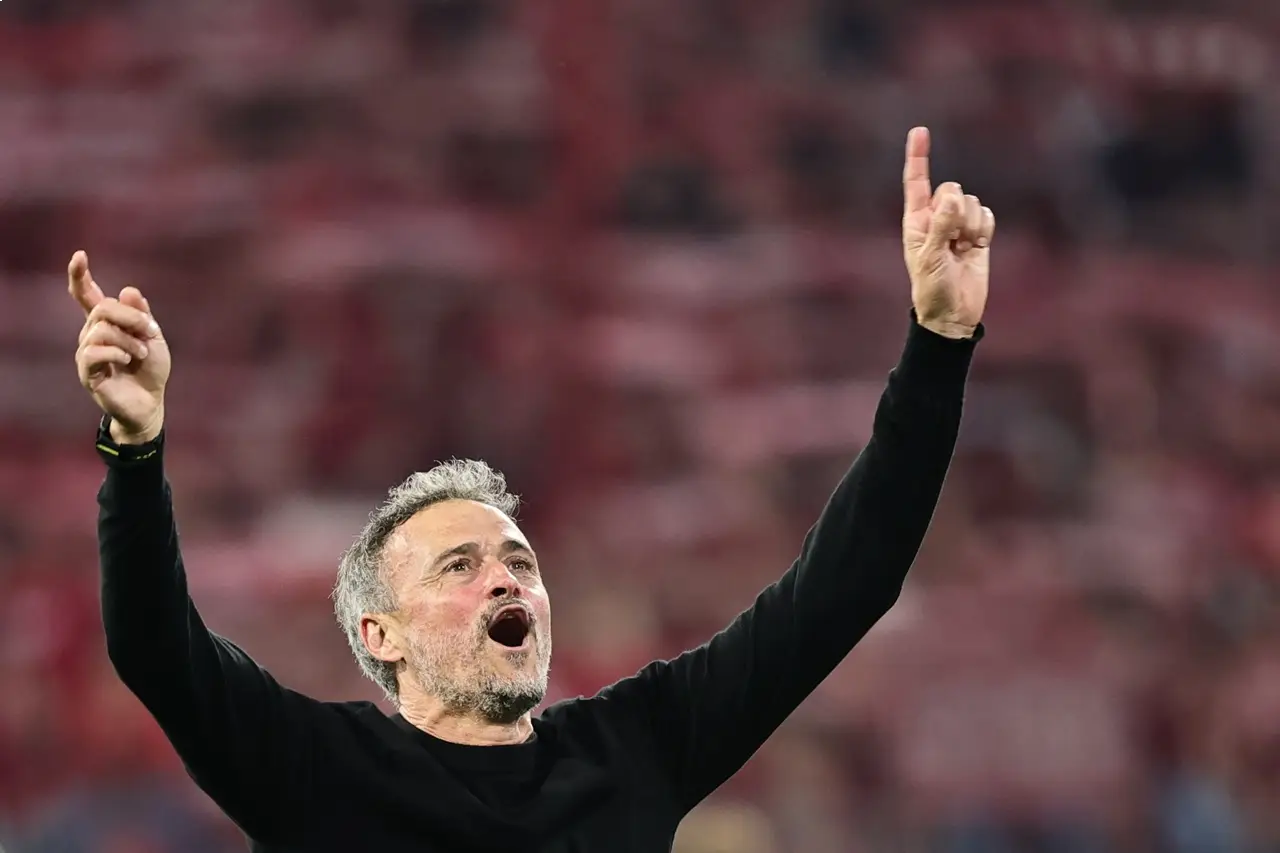 Entrenador del PSG, Luis Enrique