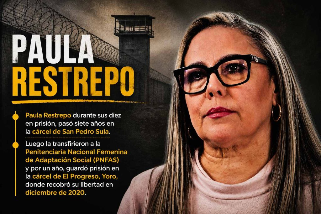 La colombiana narra lo vivido en prisión.