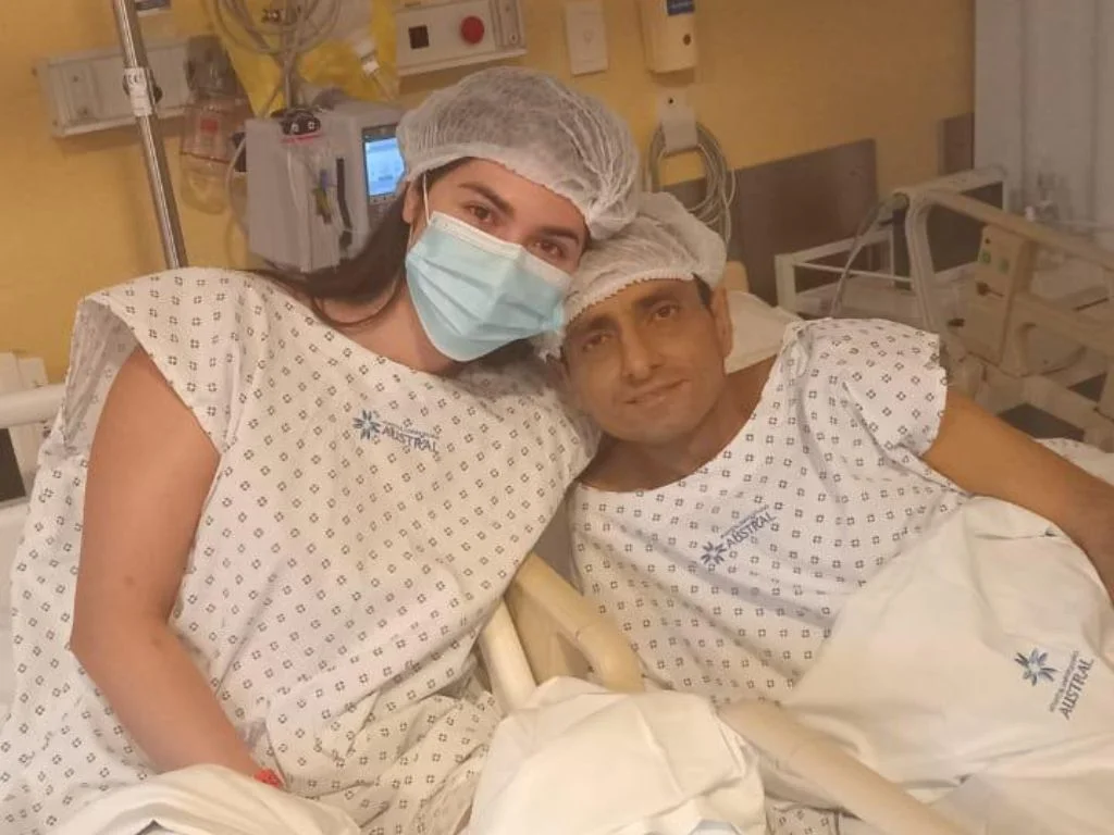 Ileana Bográn y su esposo