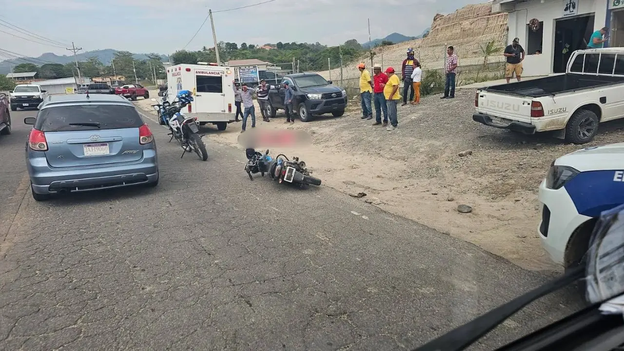 motociclista Copán