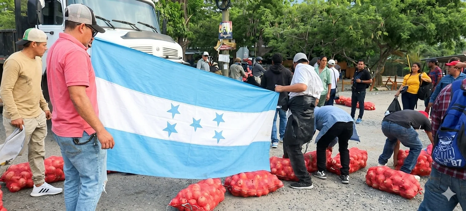 El convenio busca priorizar la producción nacional y frenar el impacto de la cebolla importada en el mercado hondureño