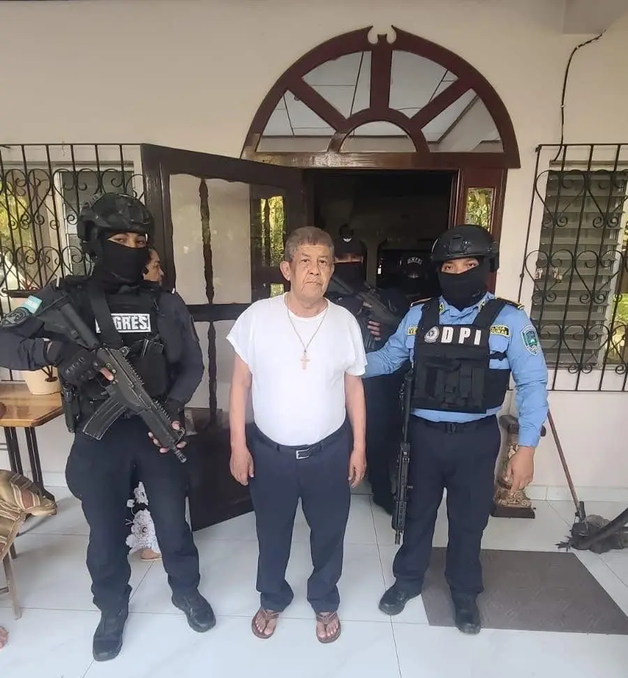 Detención de Adán Fúnez en Tocoa, Colón
