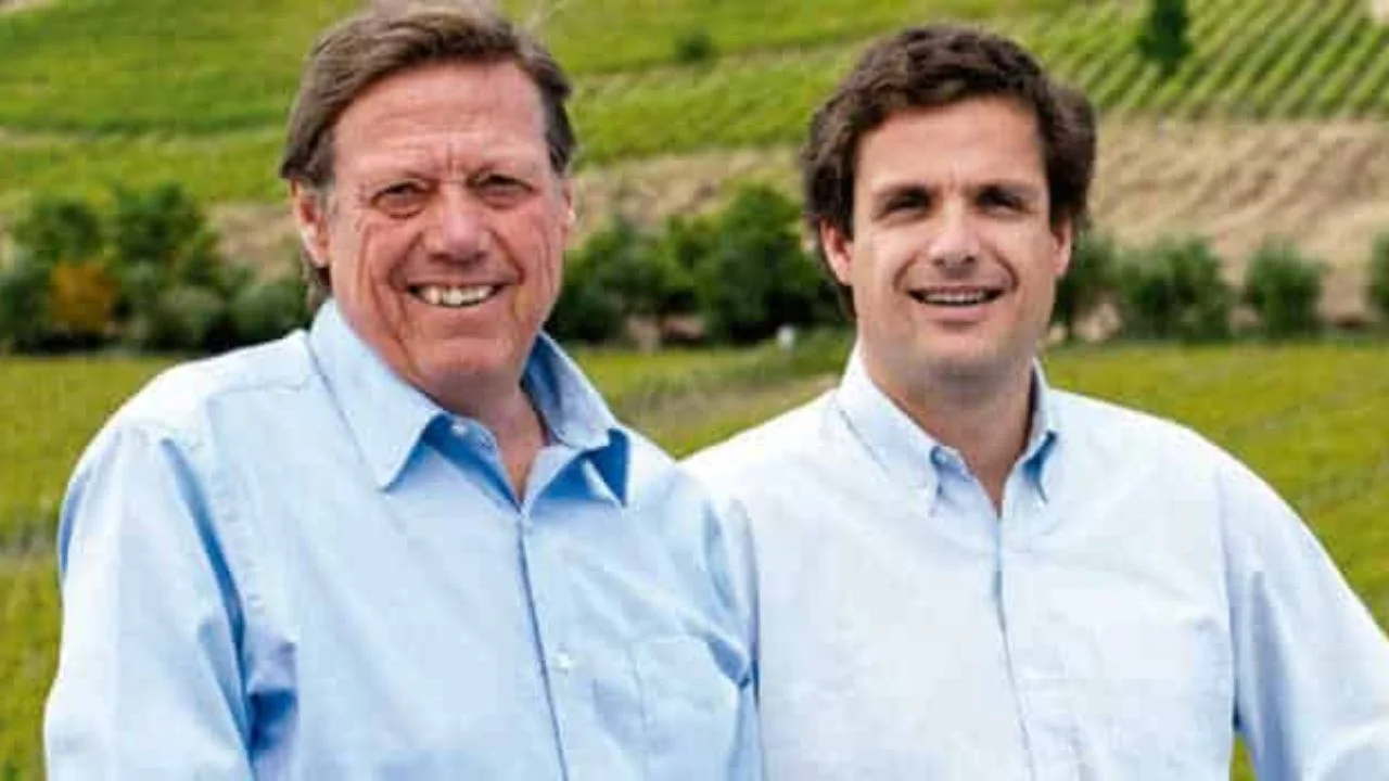 Aurelio Montes y su nueva esposa