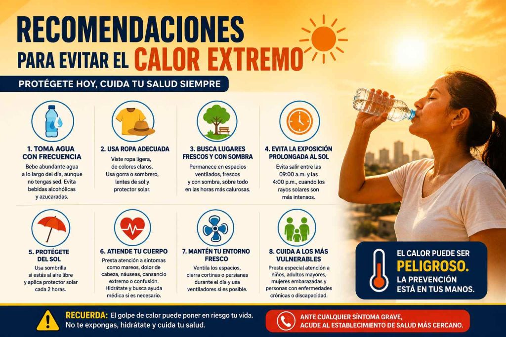 el calor extremo
