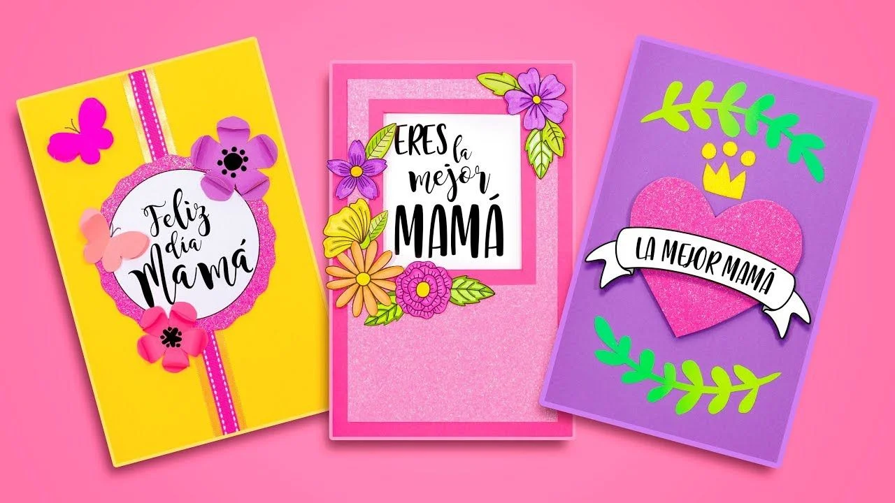 Portadas para cartas del Día de las Madres.