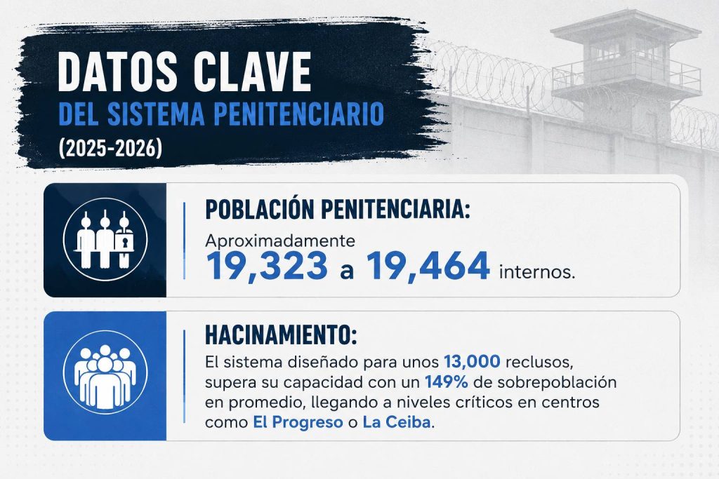 Datos clave del sistema penitenciario
