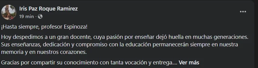ingeniero Manuel Espinoza Paz Vázquez