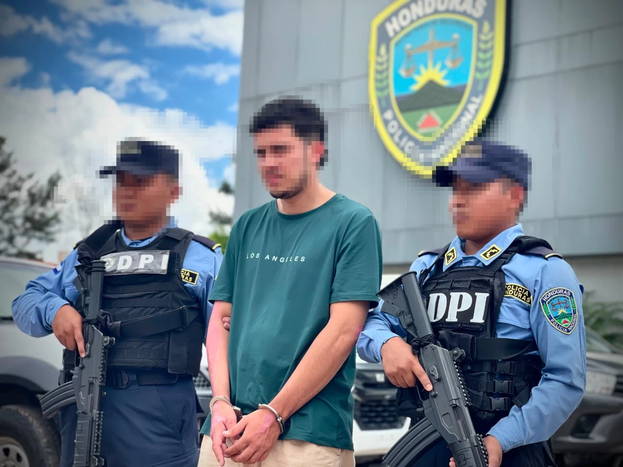 Hondureño detenido por presuntamente apropiarse de más de 14 mil lempiras.