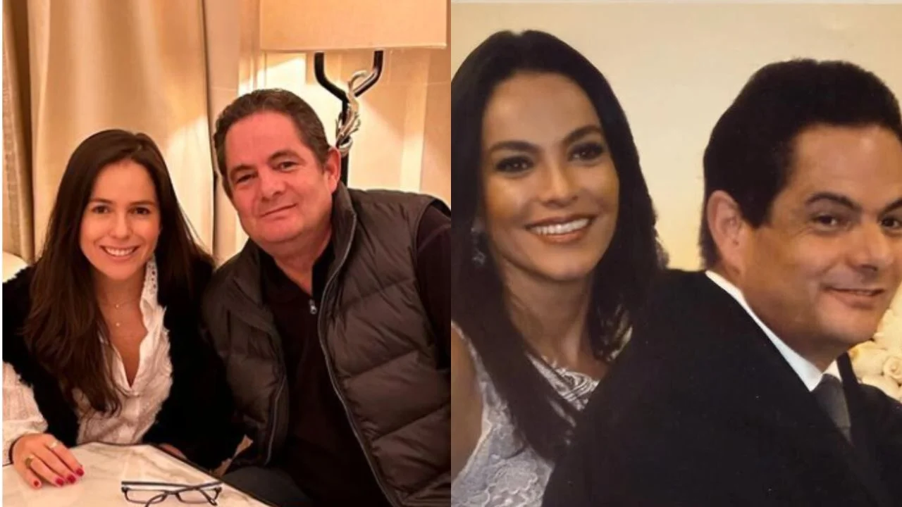 Germán Vargas Lleras con sus exesposas María Beatriz Umaña y Luz María Zapata