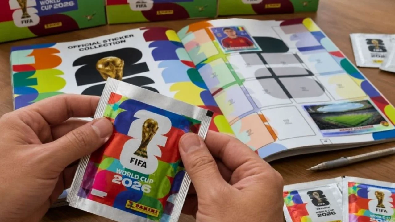 Álbum y sobres para el Mundial 2026
