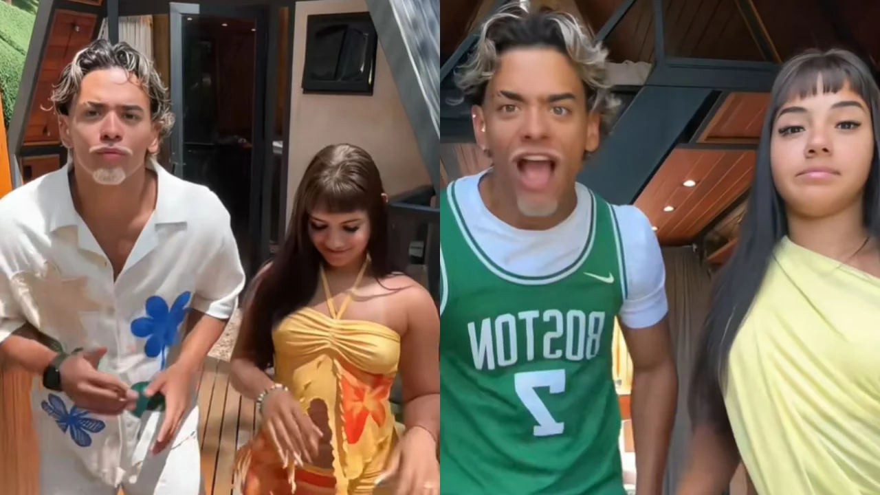 Video de Alenč̣arsao y Arthur Lima en TikTok.