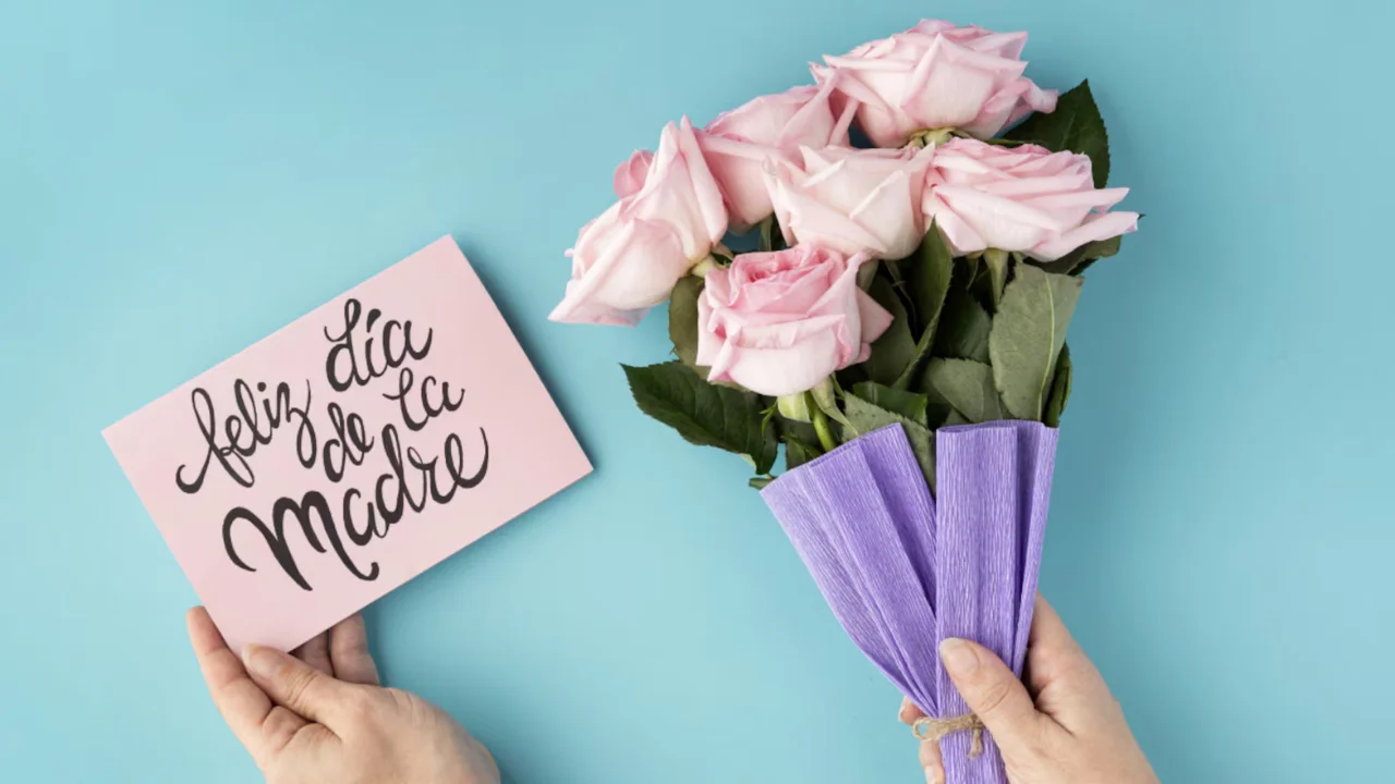 Las flores son el detalle especial para regalar a mamá. 