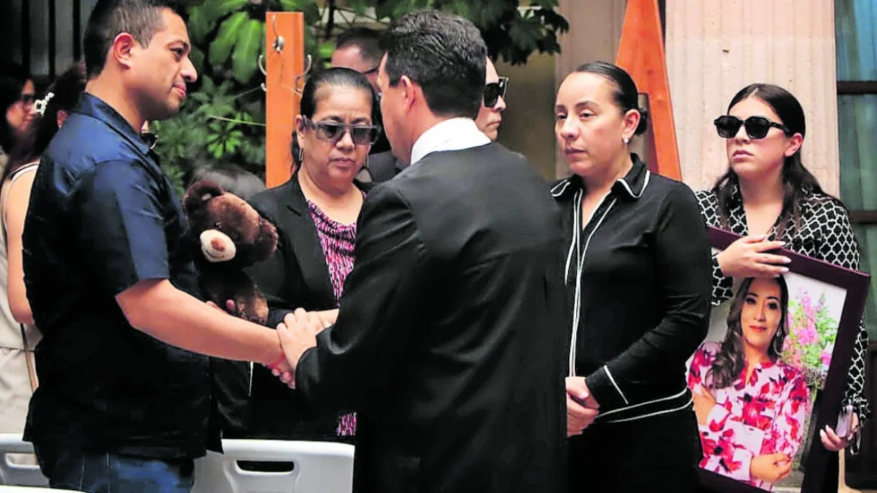 Funeral de la magistrada Oyuki Ramírez