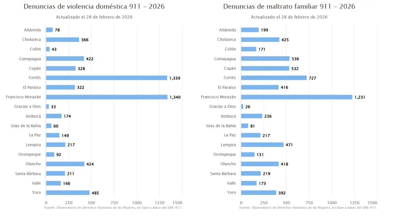 estadística violencia domestica