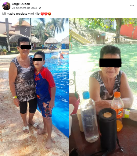 Posteos de la pareja víctima de masacre en La Lima, Cortés