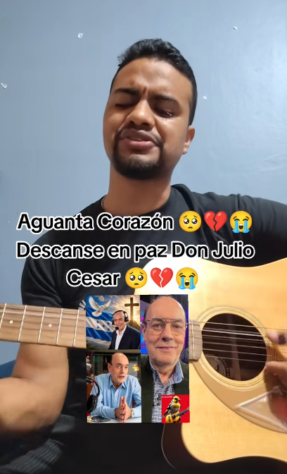 El Jilguero y su canción en honor a Julio César Núñez