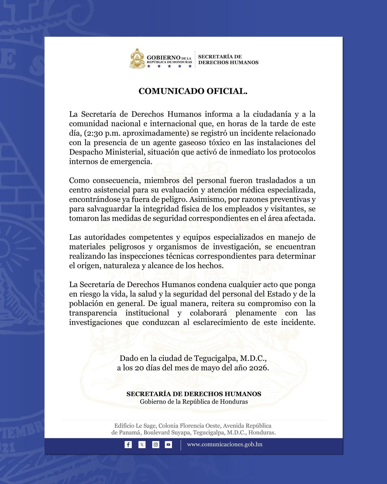 comunicado 