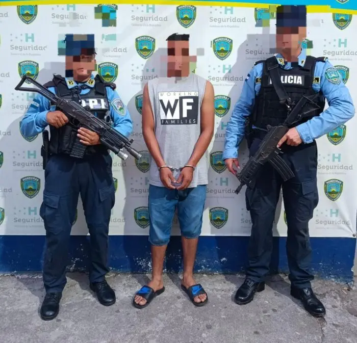 hombre detenido